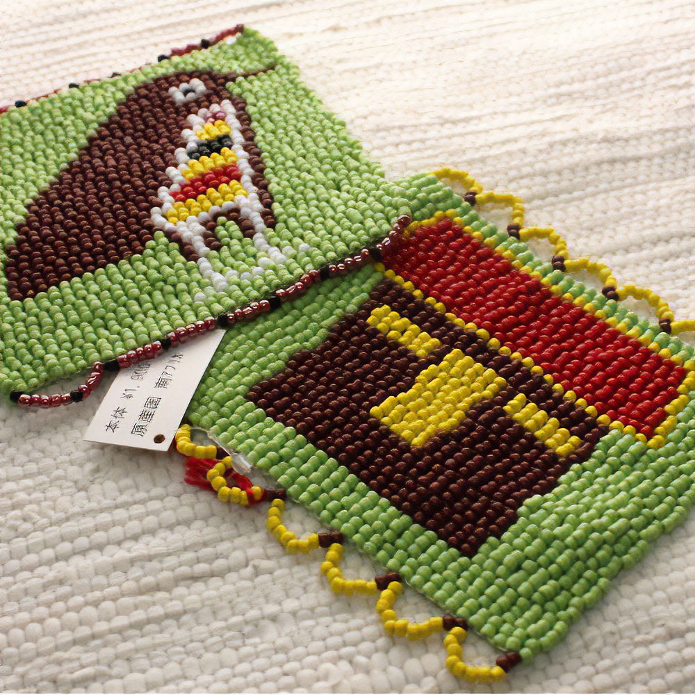 モンキービズMONKEYBIZ ビーズコースター COA001緑