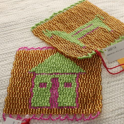 モンキービズMONKEYBIZ ビーズコースター COA001ゴールド