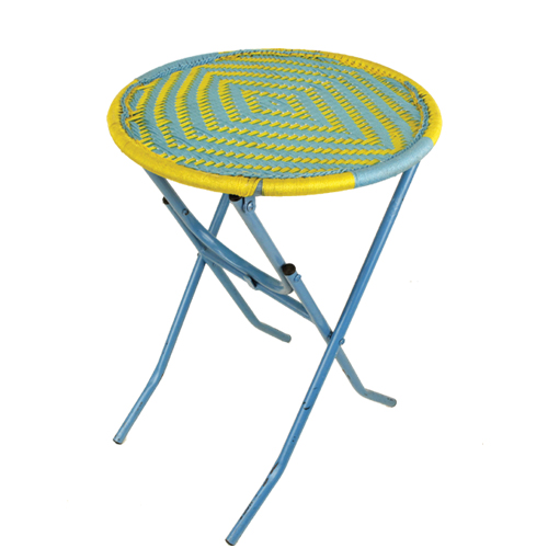 【SALE】ナイロン丸テーブル 折りたたみ 送料別 @16000→11200円