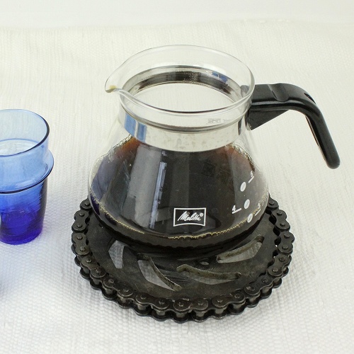 鉄チェーン鍋敷き PLATEAU SAMURAI