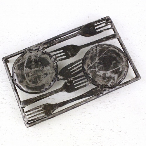 フォーク鍋敷き　SOUS PLAT FOURCHETTE 02フォーク5本
