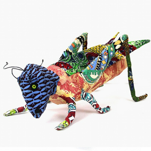 パーニュ張子動物　 バッタ04 一点物