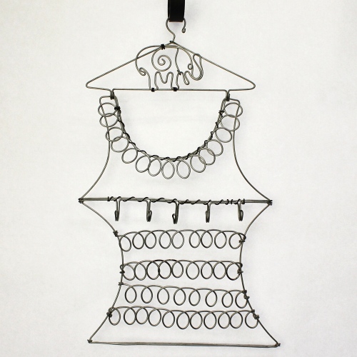 ワイヤードレス アクセサリー掛け ゾウ