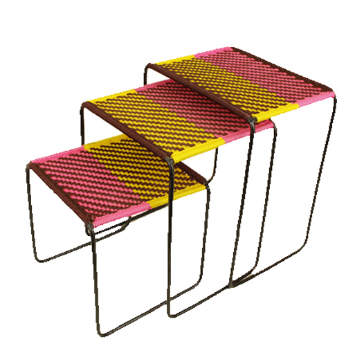 【SALE】ナイロン組み紐 ネストスツール 02 送料別 @30000→21000円