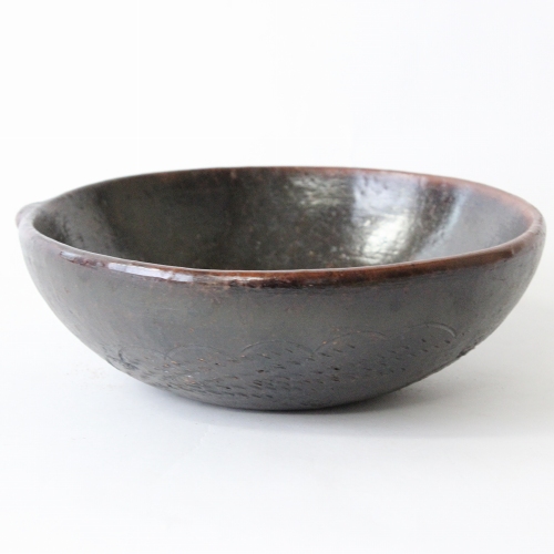 テリバ素焼き器 浅ボウル