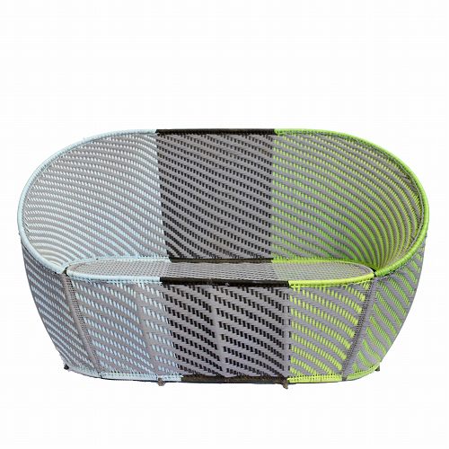 【SALE】ナイロン組み紐ソファベンチ リゾートミックス 送料別 @130000→91000円