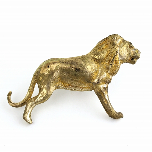 ブロンズつまみ 動物 ライオン