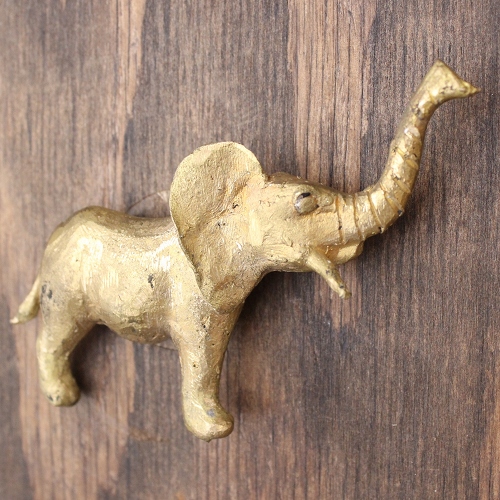 ブロンズつまみ 動物 象