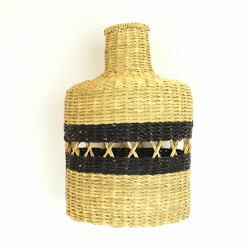 ボルガランプシェード 1本透かし ナチュラル黒 ※ソケット別F