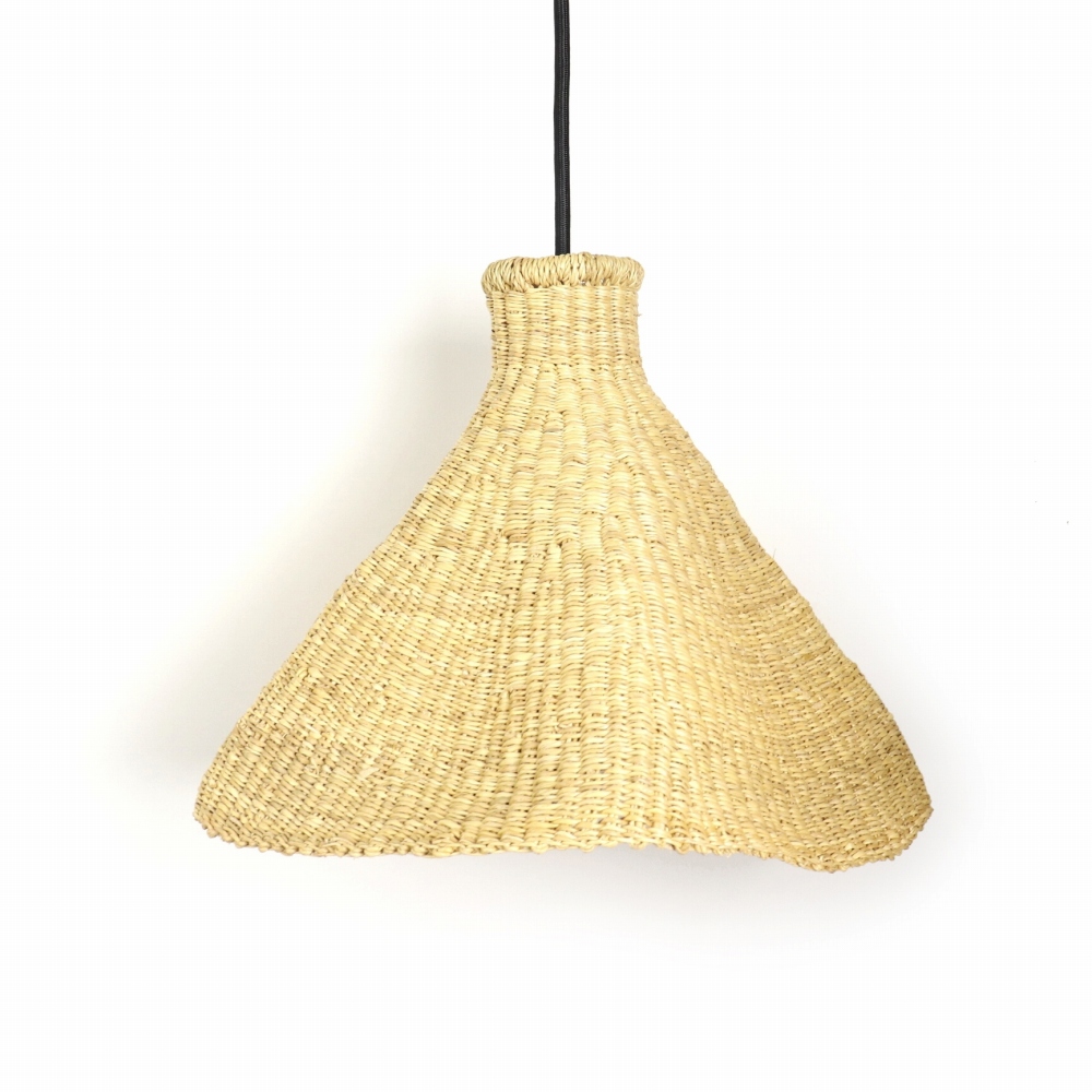 ボルガランプシェード シャープウエイブ ナチュラル ※ソケット別F