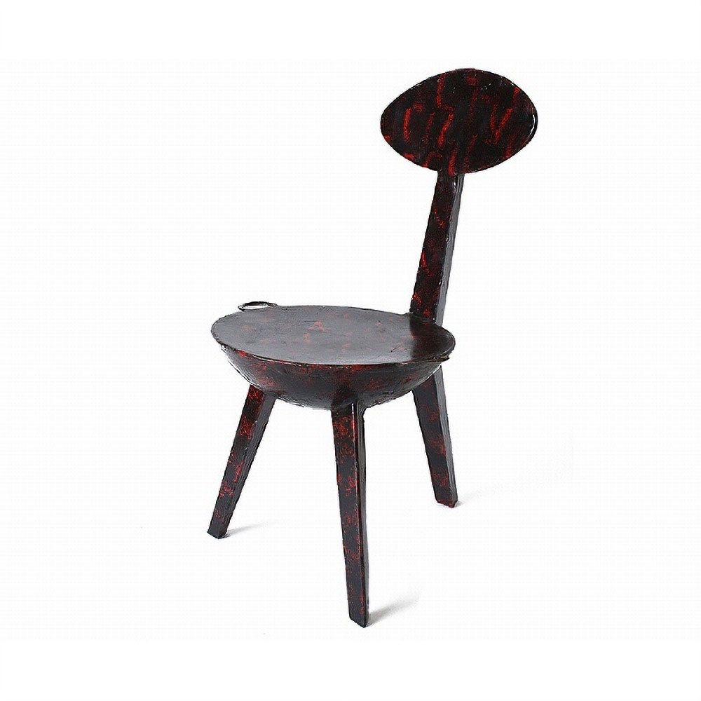 鍋型鉄製椅子(OUATARA作)送料別