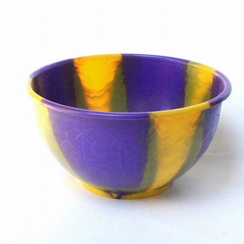 プラスチック　ボウル　　22cm 紫