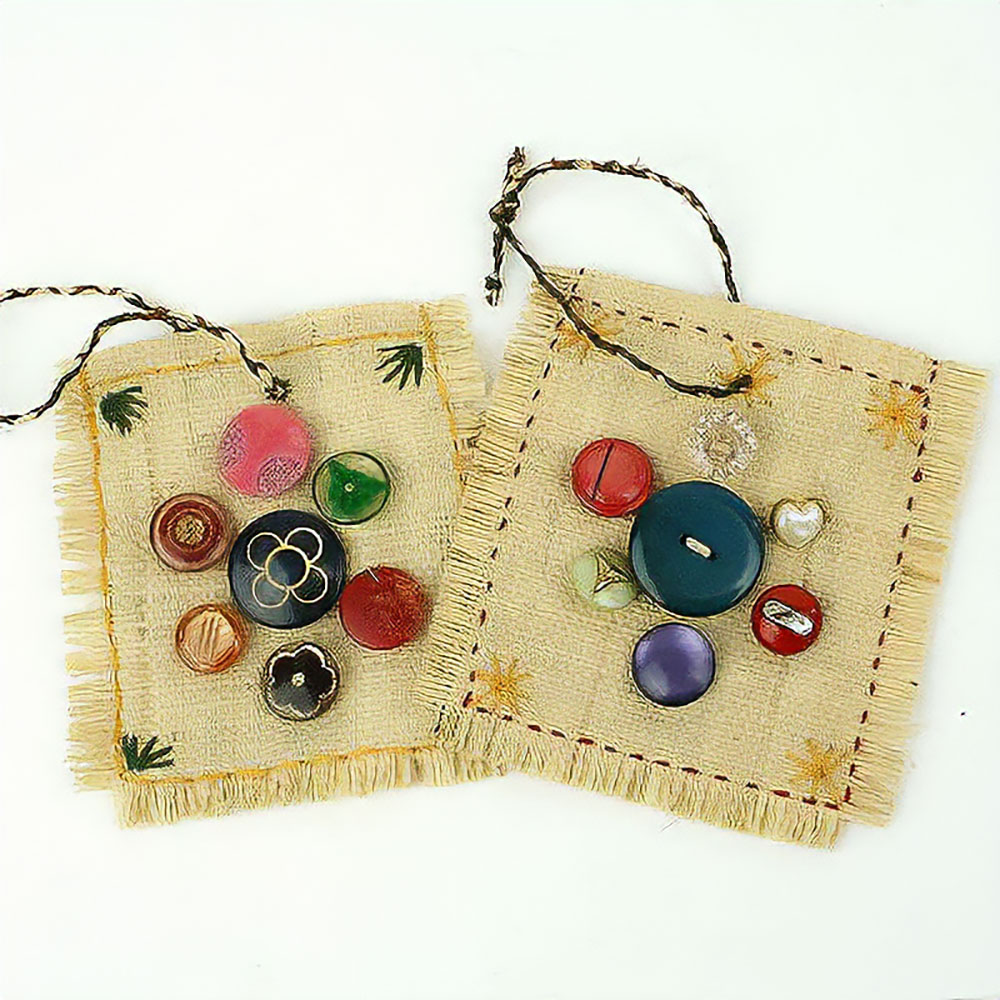 アンティックボタンラバンシート