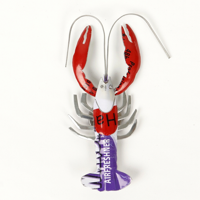 リサイクル缶マグネット ザリガニ