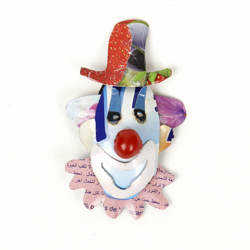 リサイクル缶マグネット ピエロ