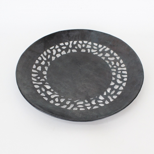 【SALE】黒鉄プレート 透かし小 @7000→4900円