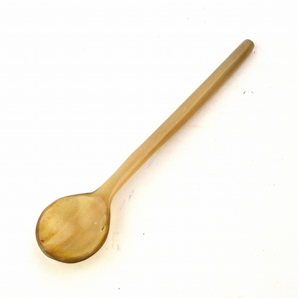 牛角スプーン 白