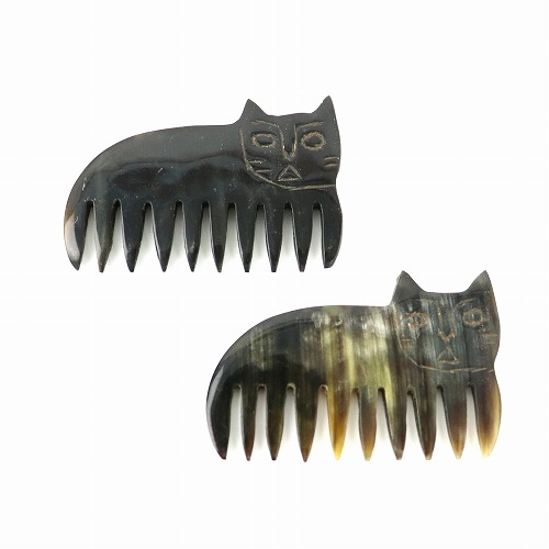 牛角 ネコ櫛