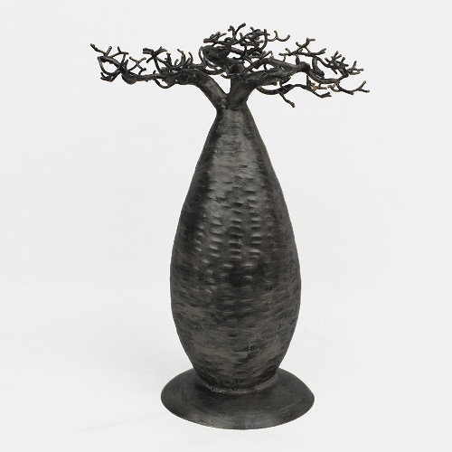 鉄ペイントバオバブ H40 黒