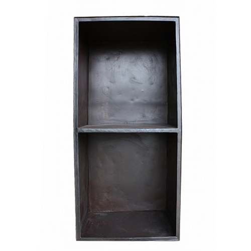 黒鉄カラーボックス  M  2段 53cm正方形　送料別