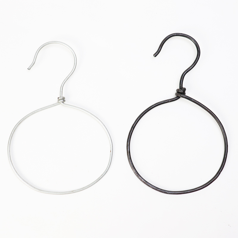 【SALE】黒鉄ワイヤーハンガー 丸型 @1500→1000円