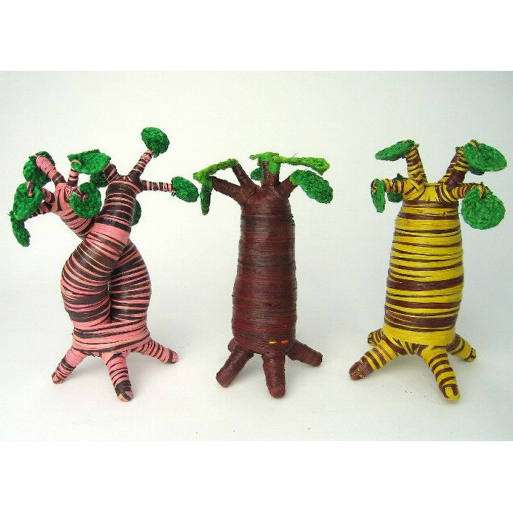 ラフィアバオバブカラー 20cm