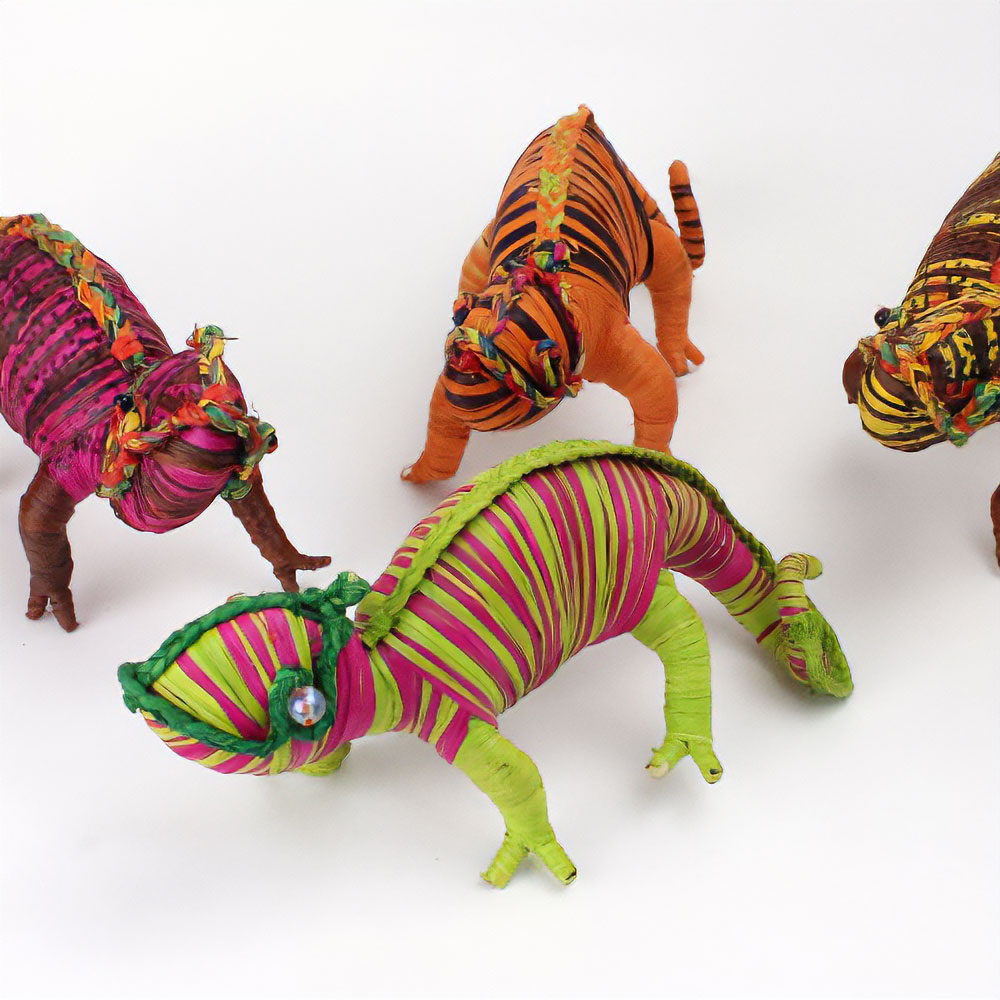 ラフィアカメレオン 20cm