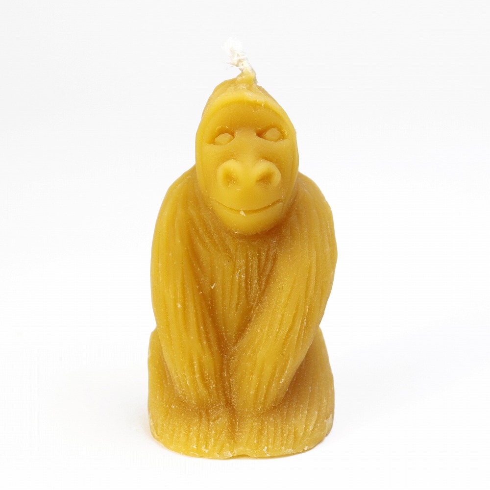 ビーティフルはちみつキャンドル ゴリラ 聞き逃さざる　ユーカリ