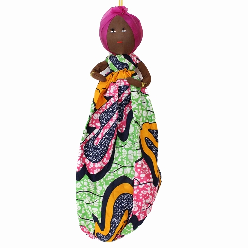 ポリ袋入れ人形