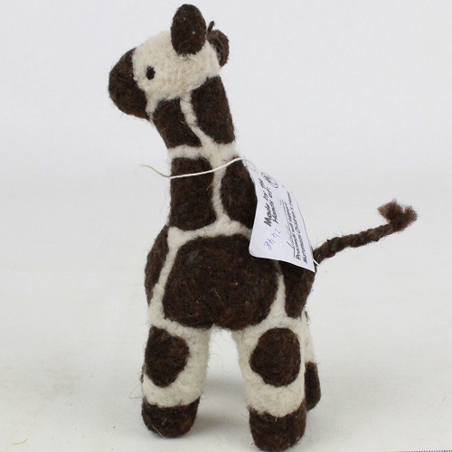 マトマイニ フェルト動物 S ナチュラル キリン