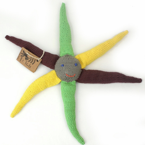 【SALE】ケナナニッターズ オーガニックコットン海の動物 中 ヒトデ @3600→2800円