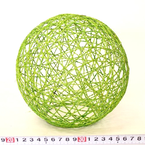 サイザルハンギングかご S 緑19SS一点 3000→2400円