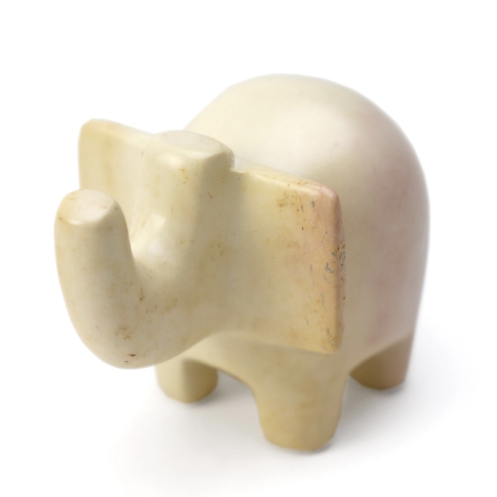 ソープストーン ペイント無 ゾウ