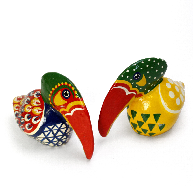 ペーパーマッシュ サイチョウ 赤