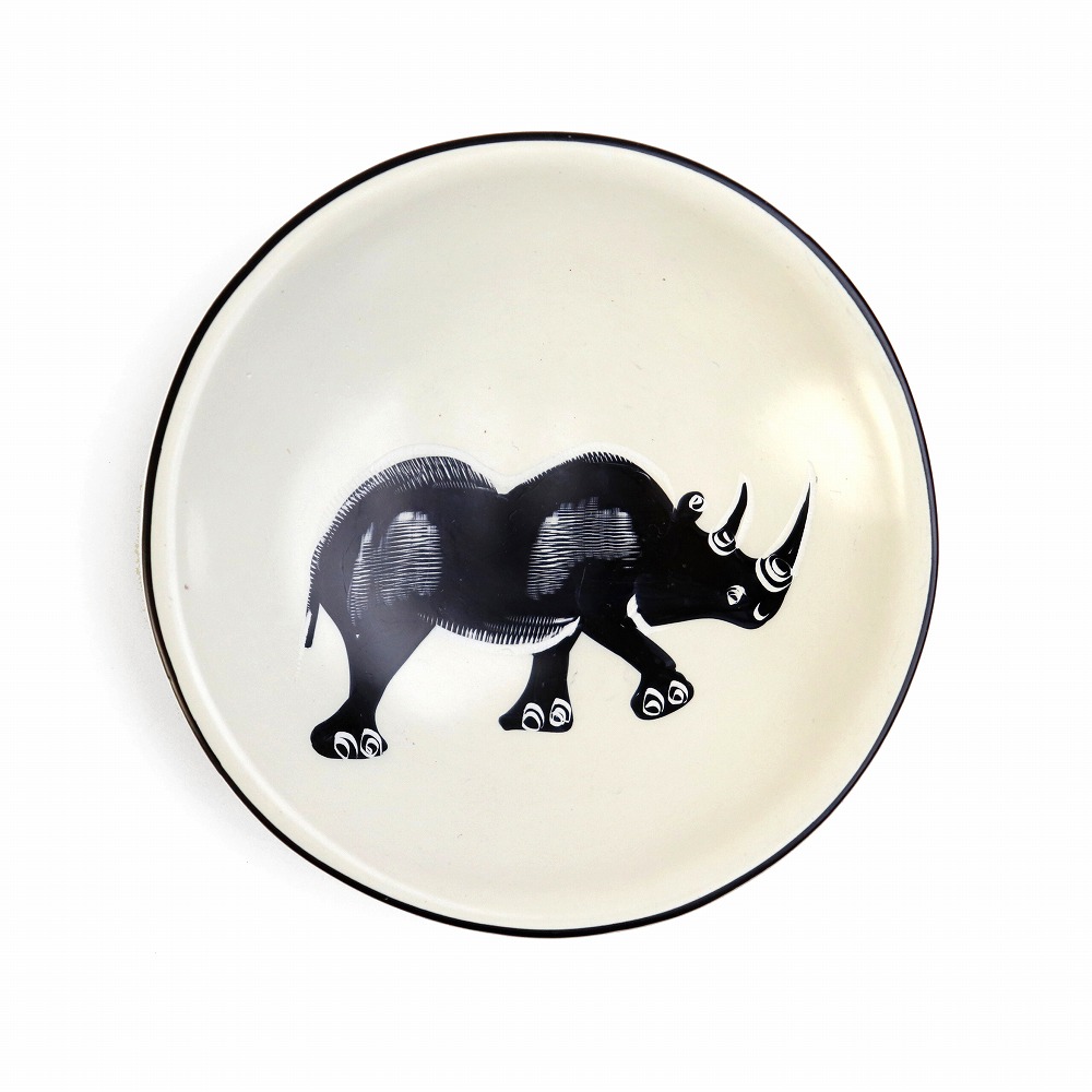 ソープストーン 飾り皿 ナチュラル 中 サイ01