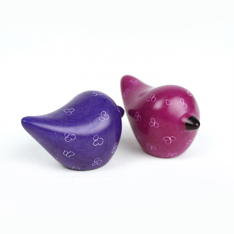 ソープストーン カラフル動物 ミニチキン アソート