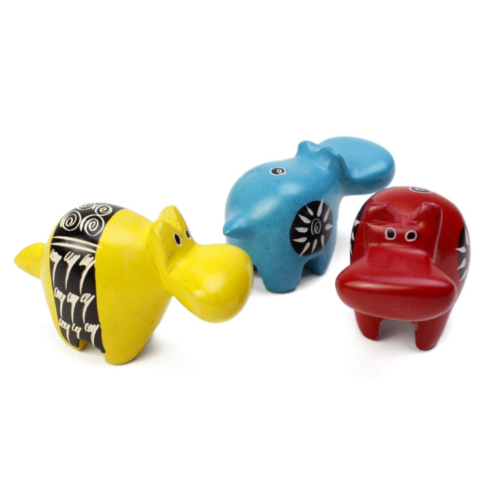 ソープストーン ミニチュアカバ アソートカラー