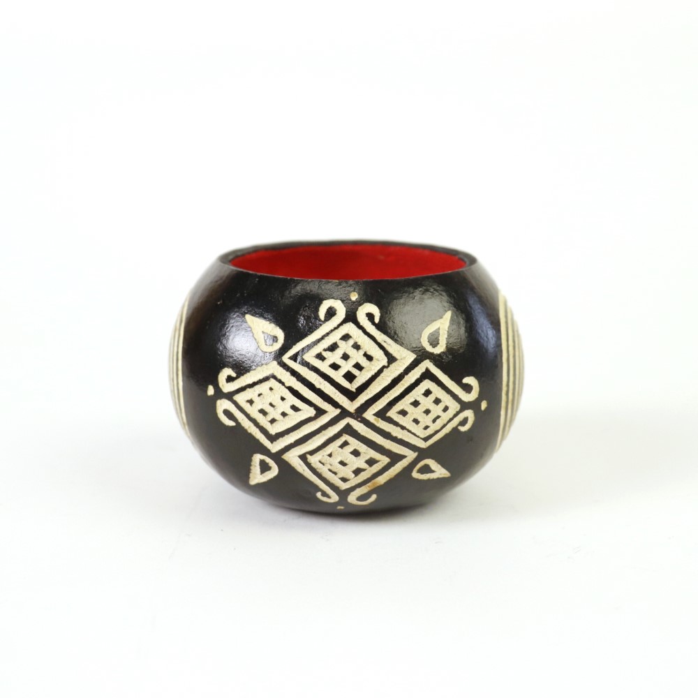 ひょうたんボウル 黒