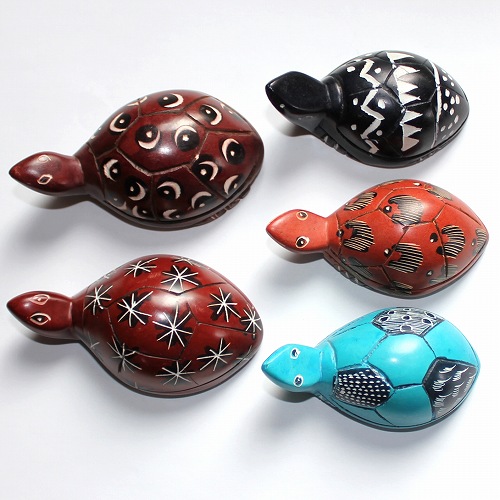 ソープストーン カメ カラー