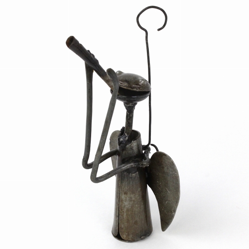 【SALE】鉄製リサイクル鉄天使 オーナメント @2000→1500円