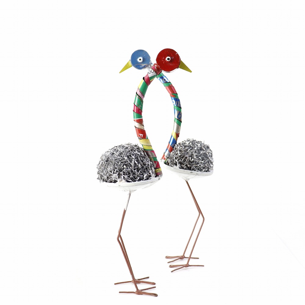 空き缶リサイクルブリキバード 首長