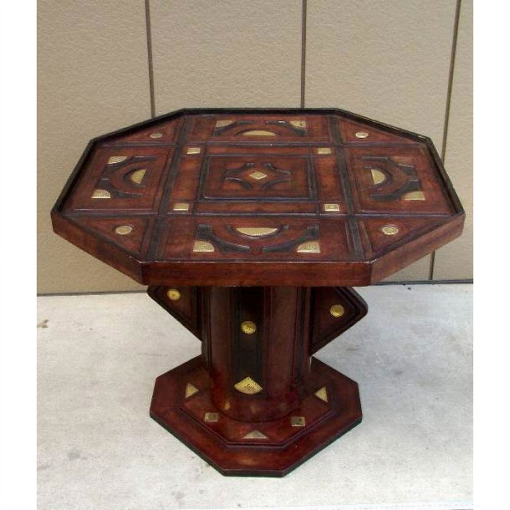 トゥアレグ革テーブル(大)【送料別】