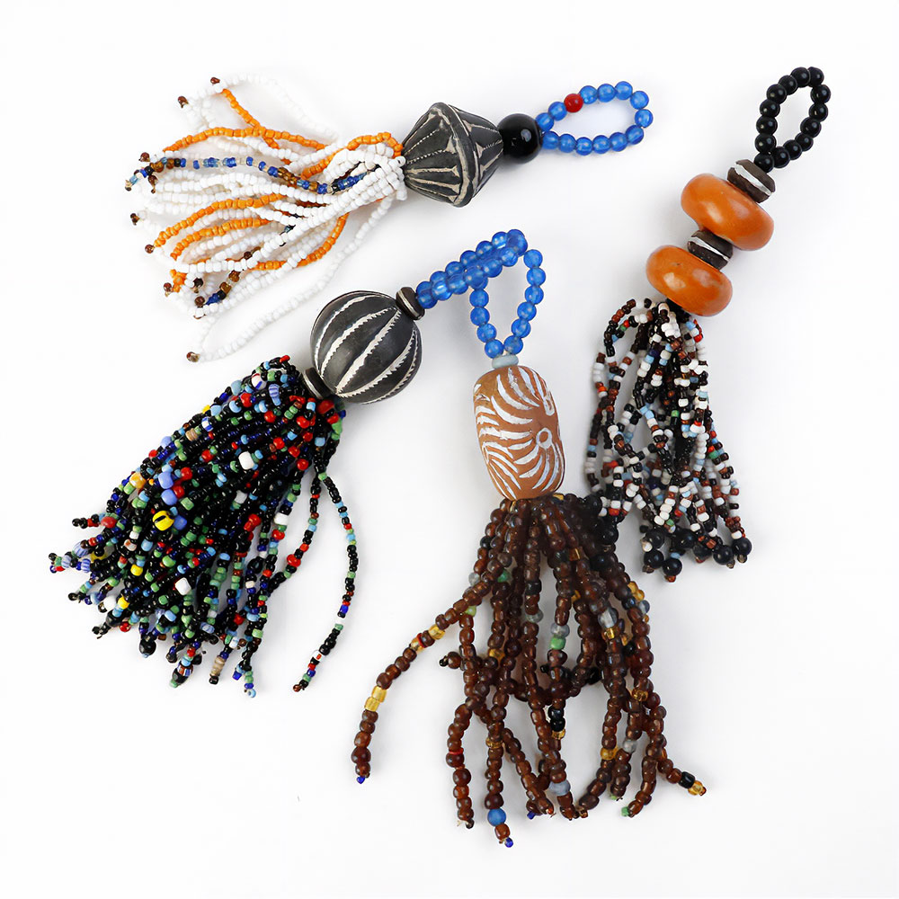 ビーズフリンジチャーム