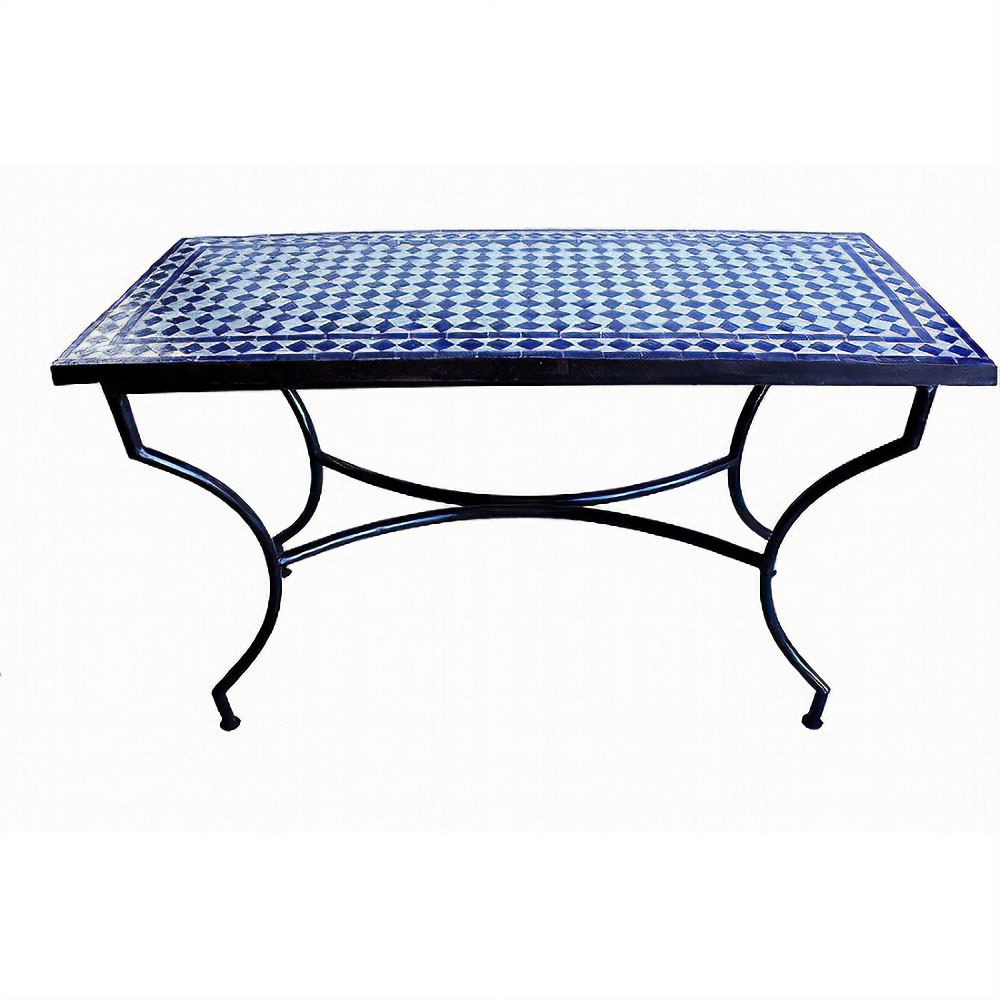 【SALE】モザイクテーブル 120x50xH75 CHEV  送料別 @75000→37500円