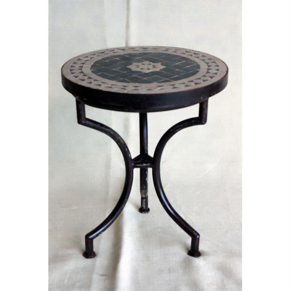 【SALE】モザイクテーブル 径40xH45 CORA 装飾脚 送料別 @25000→12500円