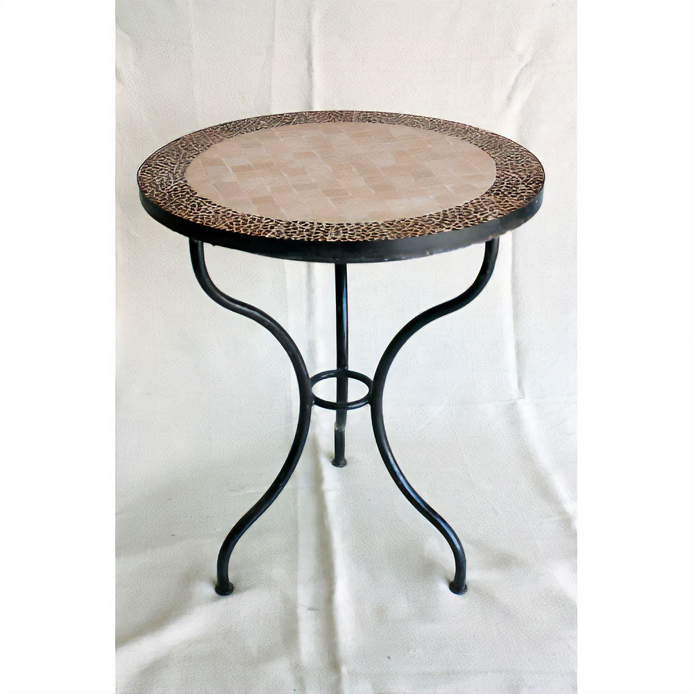 【SALE】モザイクテーブル 径60 MT LEOPARD 送料別 @43000→21500円