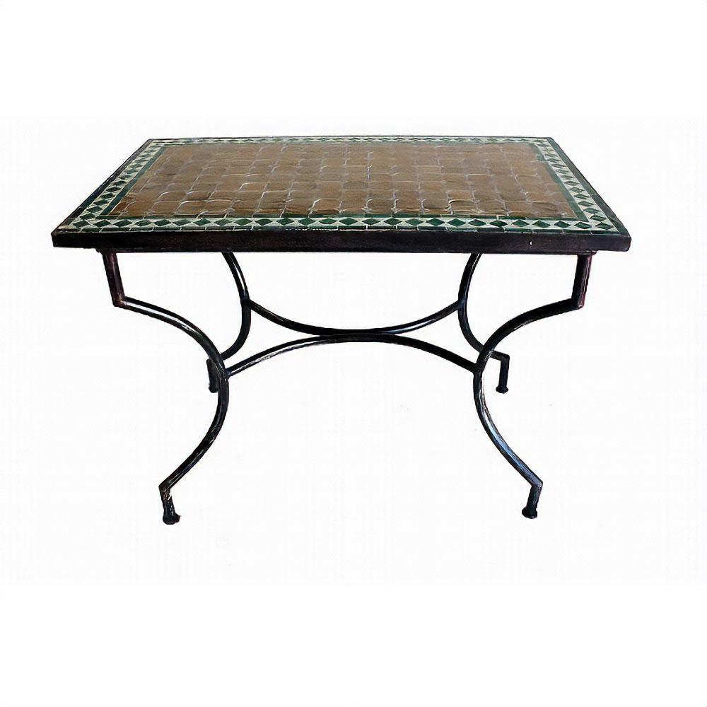 【SALE】モザイクテーブル 120x70xH75 CORA送料別 @100000→50000円