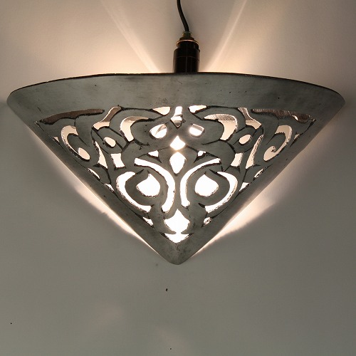 【SALE】アルミニウム 壁掛けランプシェード 小 @12000→8400円