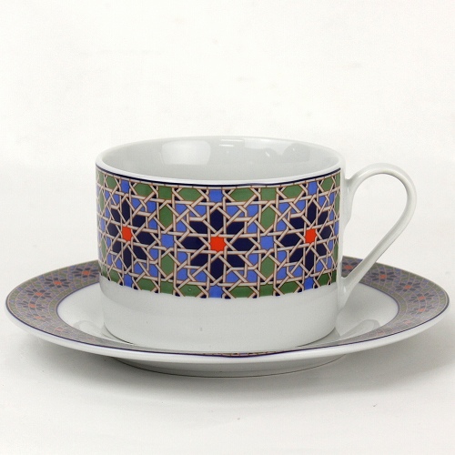 マラテールMARATERRE ティーカップアンドソーサー メディナ