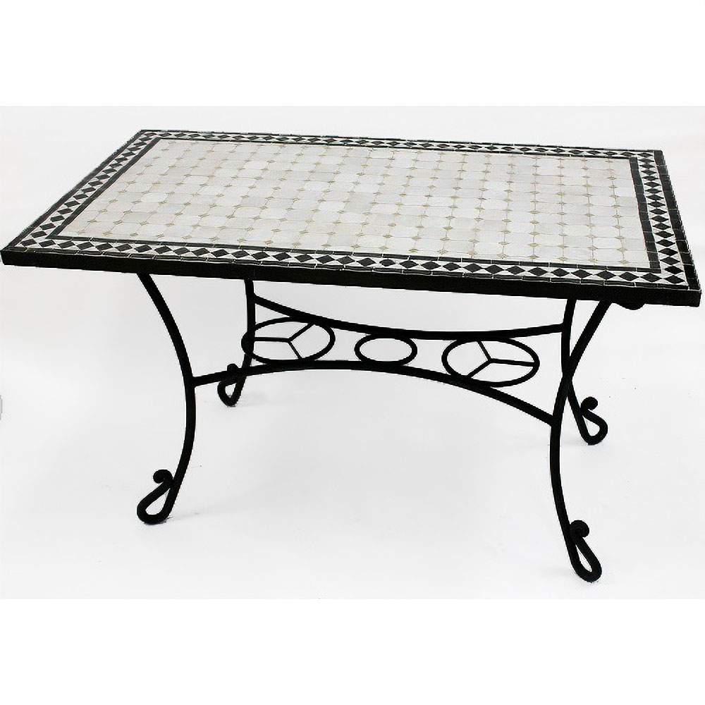 【受注】モザイクテーブル (70×120) 新システム 送料別